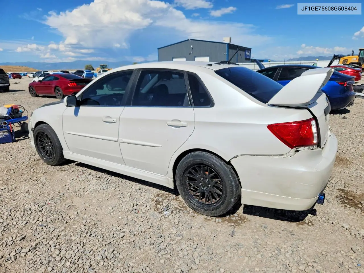 2008 Subaru Impreza Wrx Premium VIN: JF1GE75608G508404 Lot: 59186066