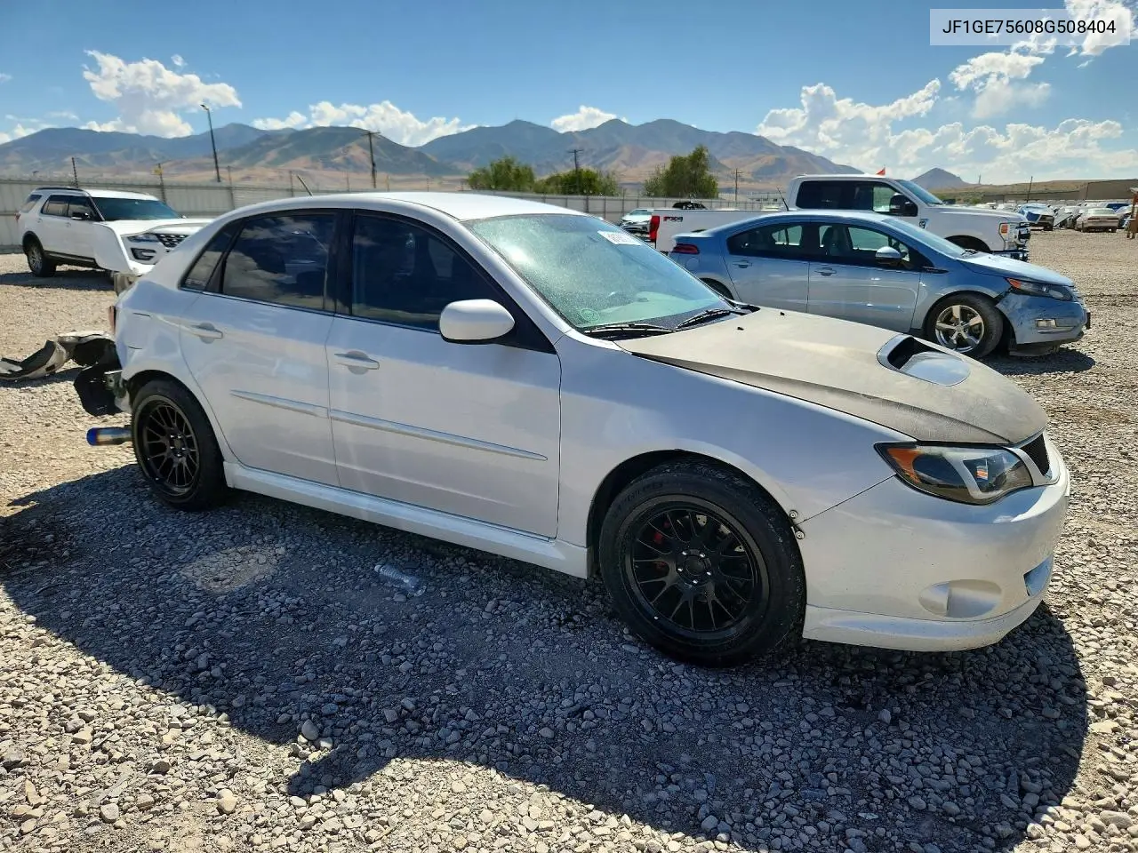 2008 Subaru Impreza Wrx Premium VIN: JF1GE75608G508404 Lot: 59186066