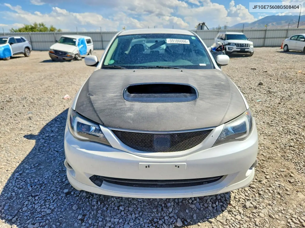 2008 Subaru Impreza Wrx Premium VIN: JF1GE75608G508404 Lot: 59186066