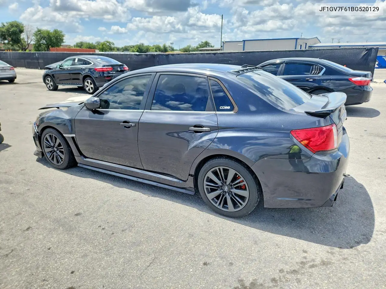 2011 Subaru Impreza Wrx VIN: JF1GV7F61BG520129 Lot: 57263186