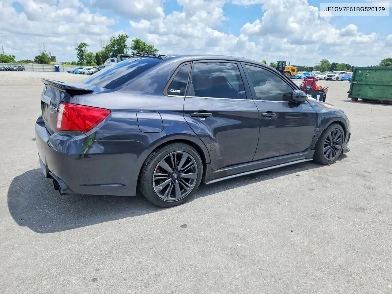 2011 Subaru Impreza Wrx VIN: JF1GV7F61BG520129 Lot: 57263186