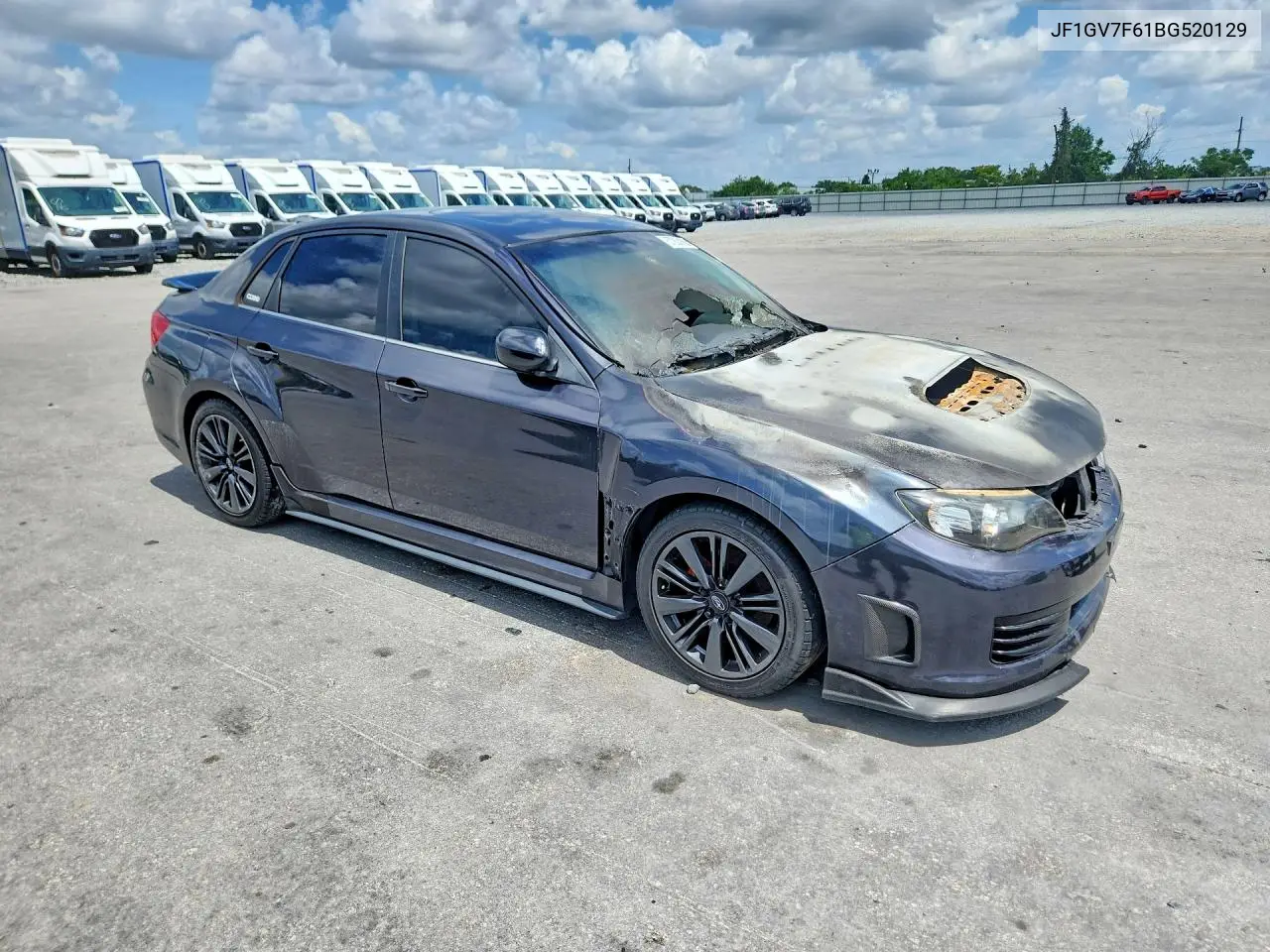 2011 Subaru Impreza Wrx VIN: JF1GV7F61BG520129 Lot: 57263186
