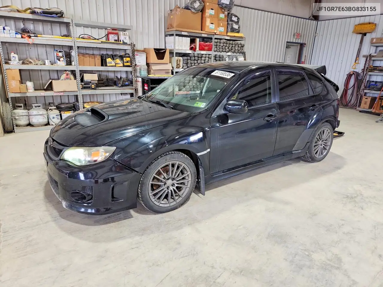 2011 Subaru Impreza Wrx VIN: JF1GR7E63BG833155 Lot: 61168536