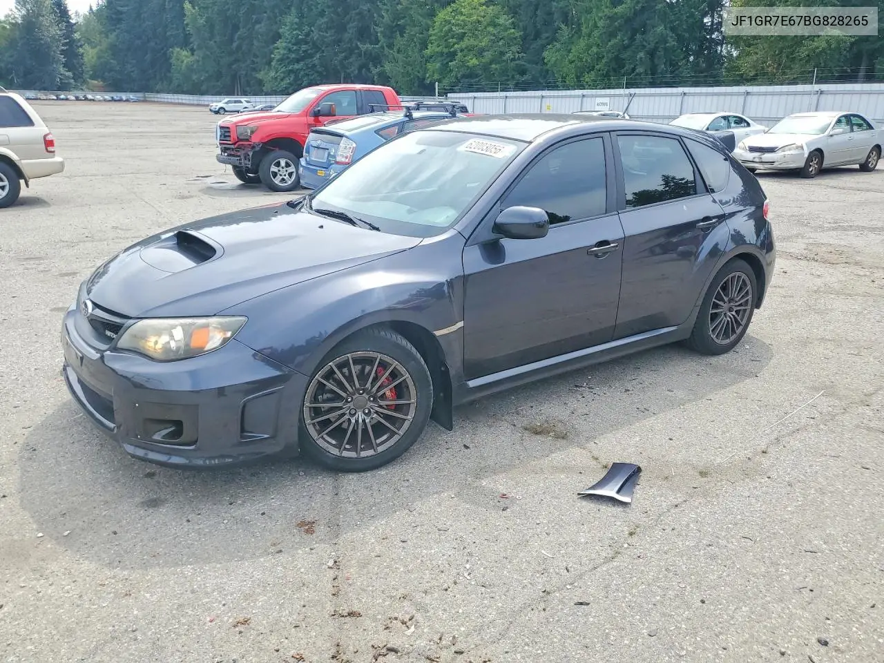 2011 Subaru Impreza Wrx VIN: JF1GR7E67BG828265 Lot: 62003056