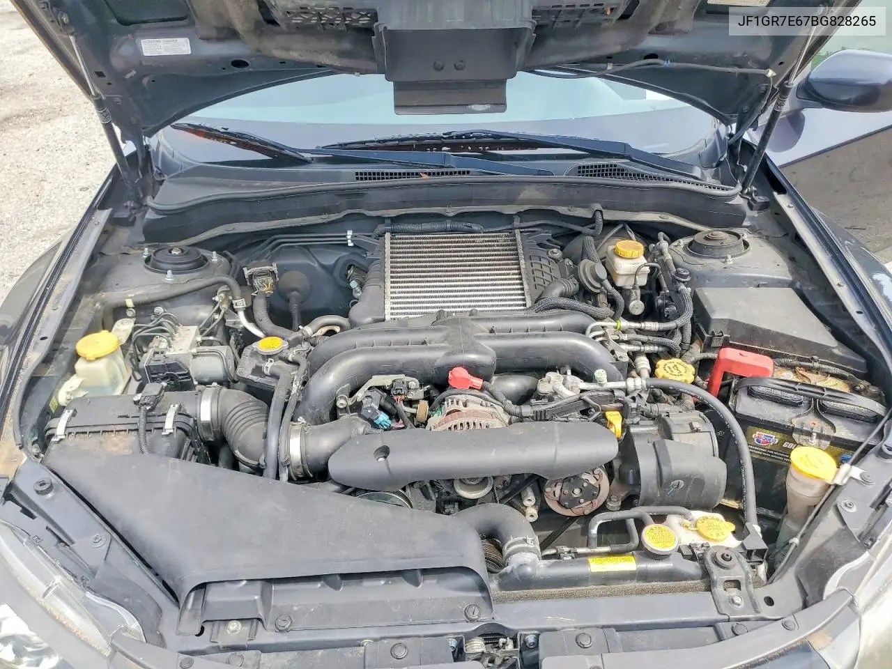 2011 Subaru Impreza Wrx VIN: JF1GR7E67BG828265 Lot: 62003056