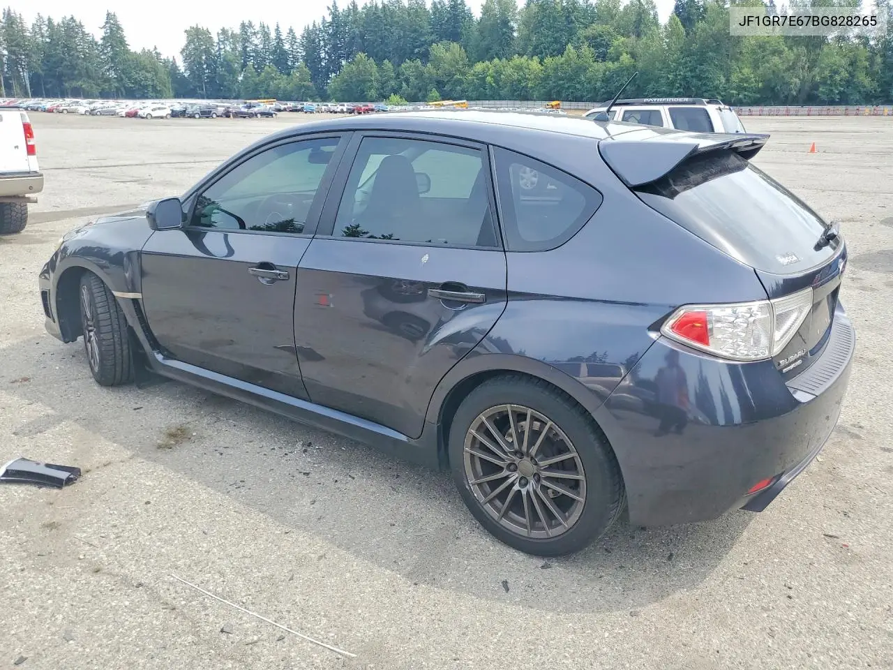 2011 Subaru Impreza Wrx VIN: JF1GR7E67BG828265 Lot: 62003056