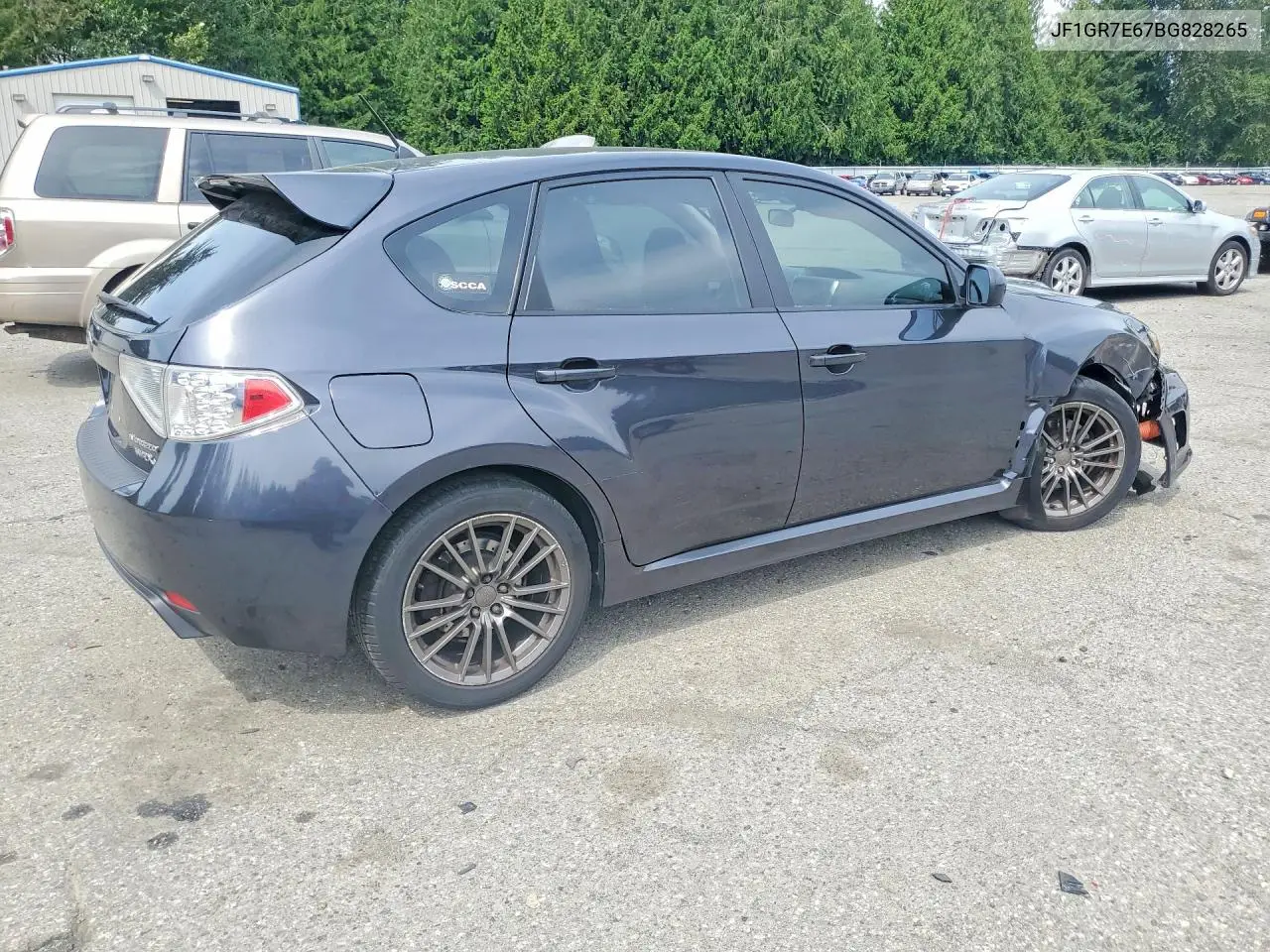 2011 Subaru Impreza Wrx VIN: JF1GR7E67BG828265 Lot: 62003056