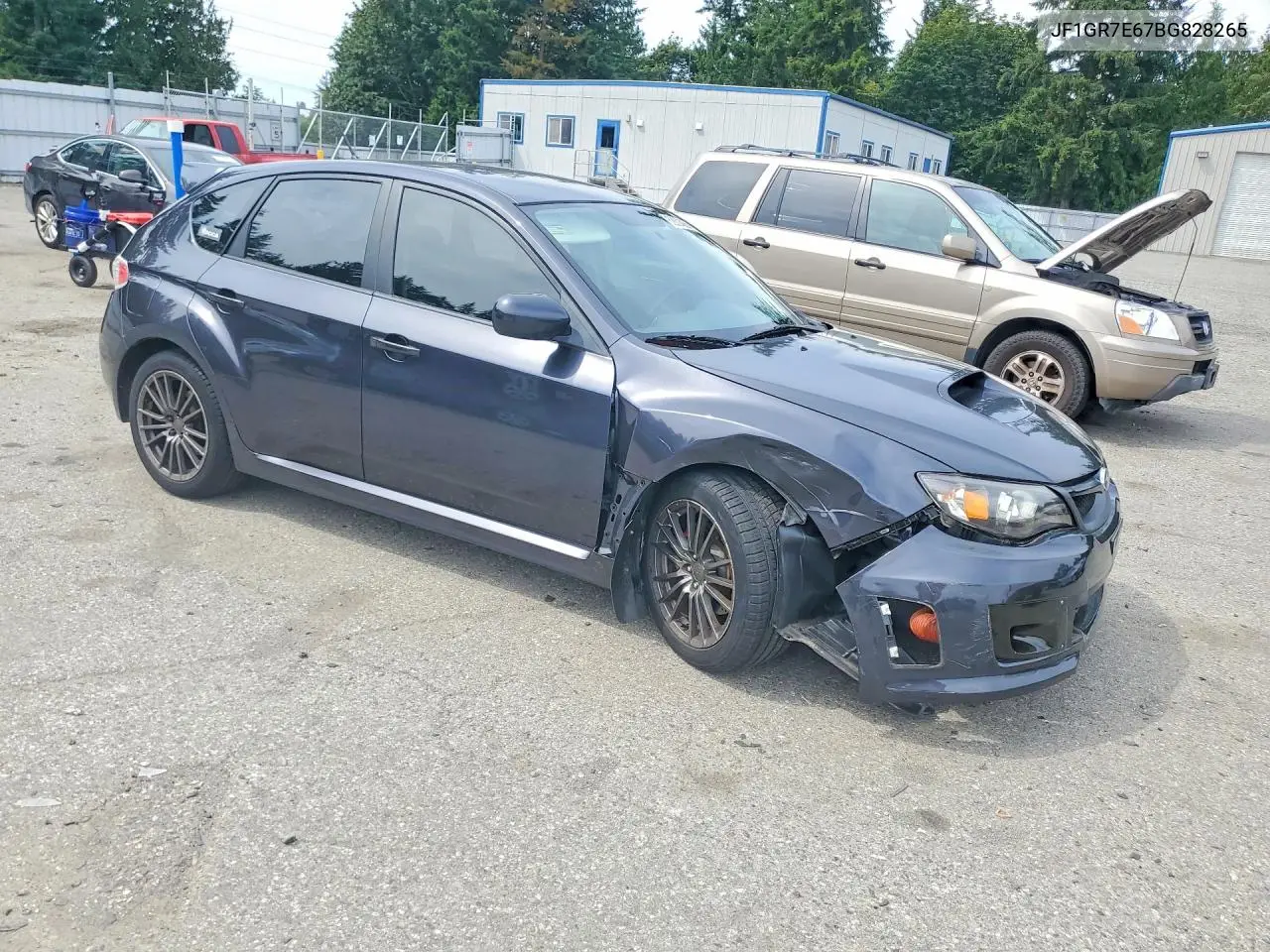 2011 Subaru Impreza Wrx VIN: JF1GR7E67BG828265 Lot: 62003056