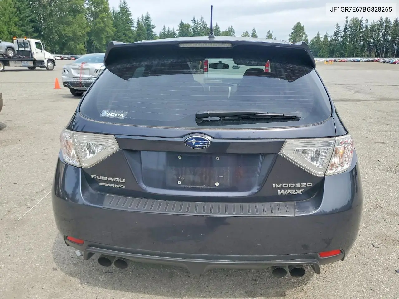 2011 Subaru Impreza Wrx VIN: JF1GR7E67BG828265 Lot: 62003056
