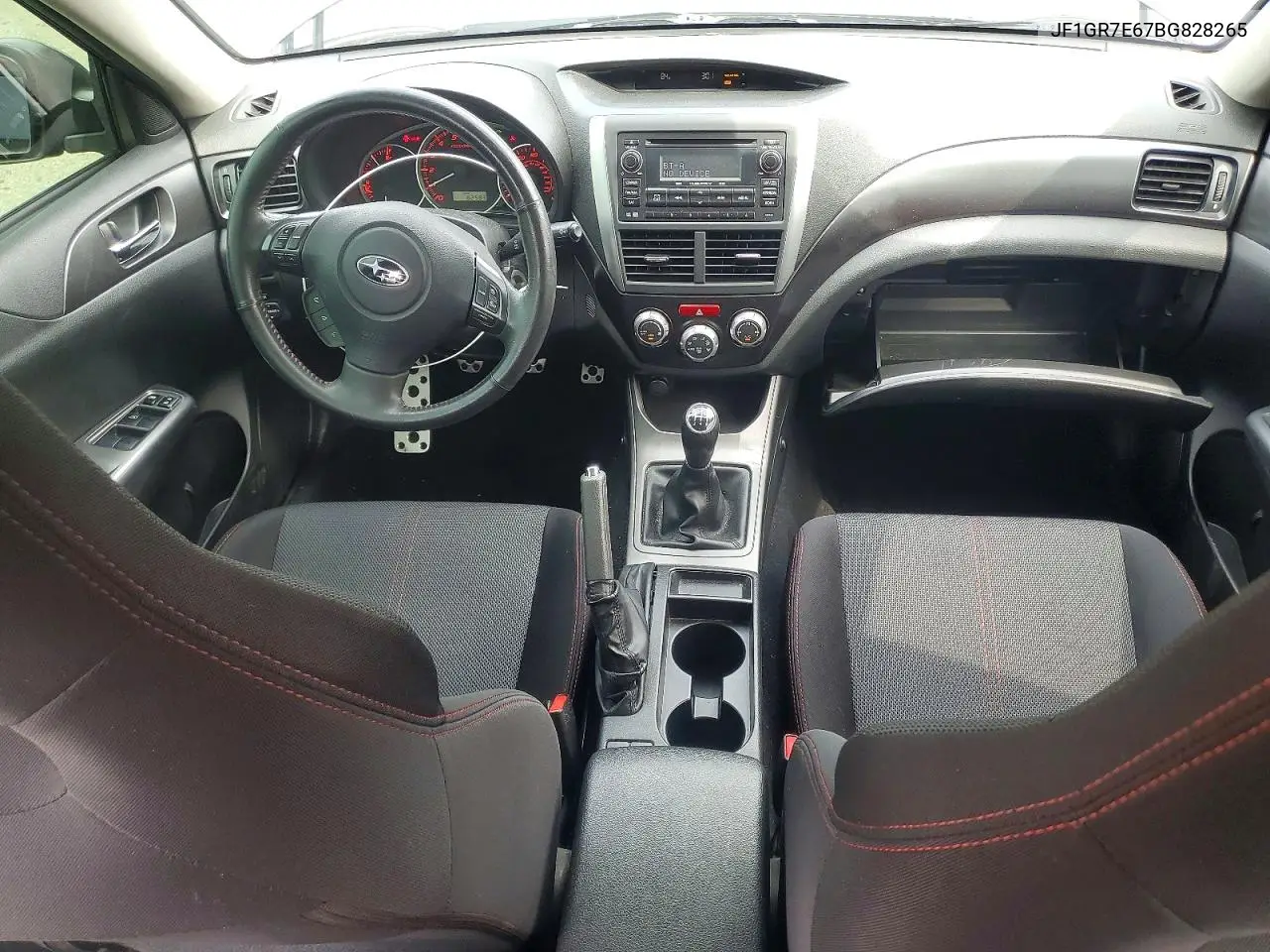 2011 Subaru Impreza Wrx VIN: JF1GR7E67BG828265 Lot: 62003056