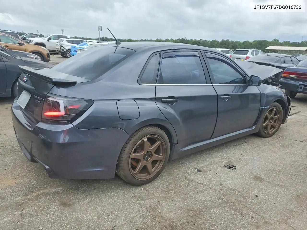 2013 Subaru Impreza Wrx VIN: JF1GV7F67DG016736 Lot: 57559176
