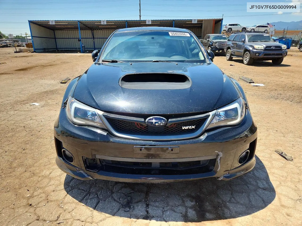 2013 Subaru Impreza Wrx VIN: JF1GV7F65DG009994 Lot: 59403996