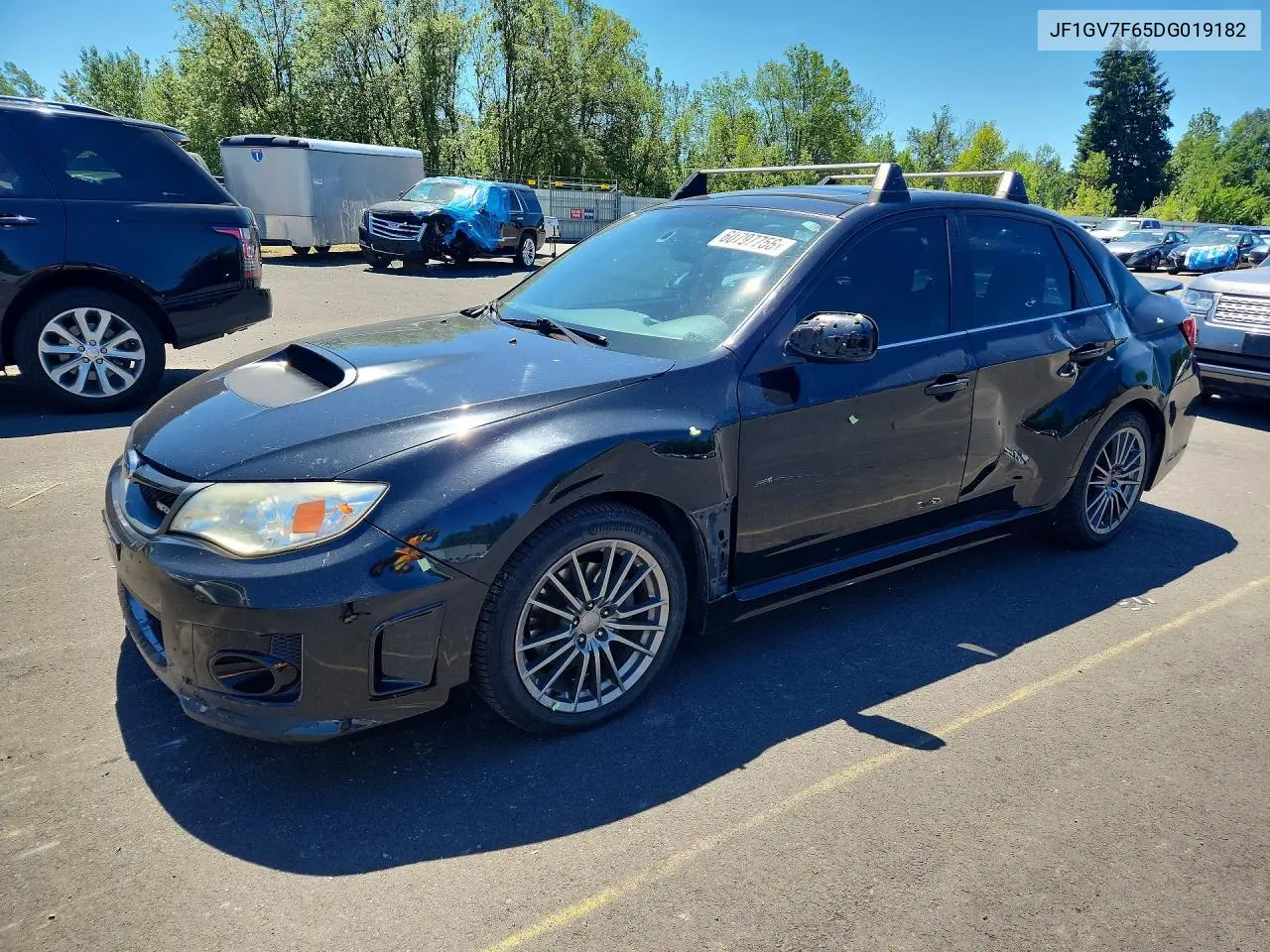 2013 Subaru Impreza Wrx VIN: JF1GV7F65DG019182 Lot: 60797756