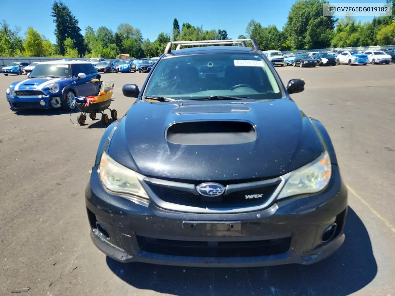 2013 Subaru Impreza Wrx VIN: JF1GV7F65DG019182 Lot: 60797756