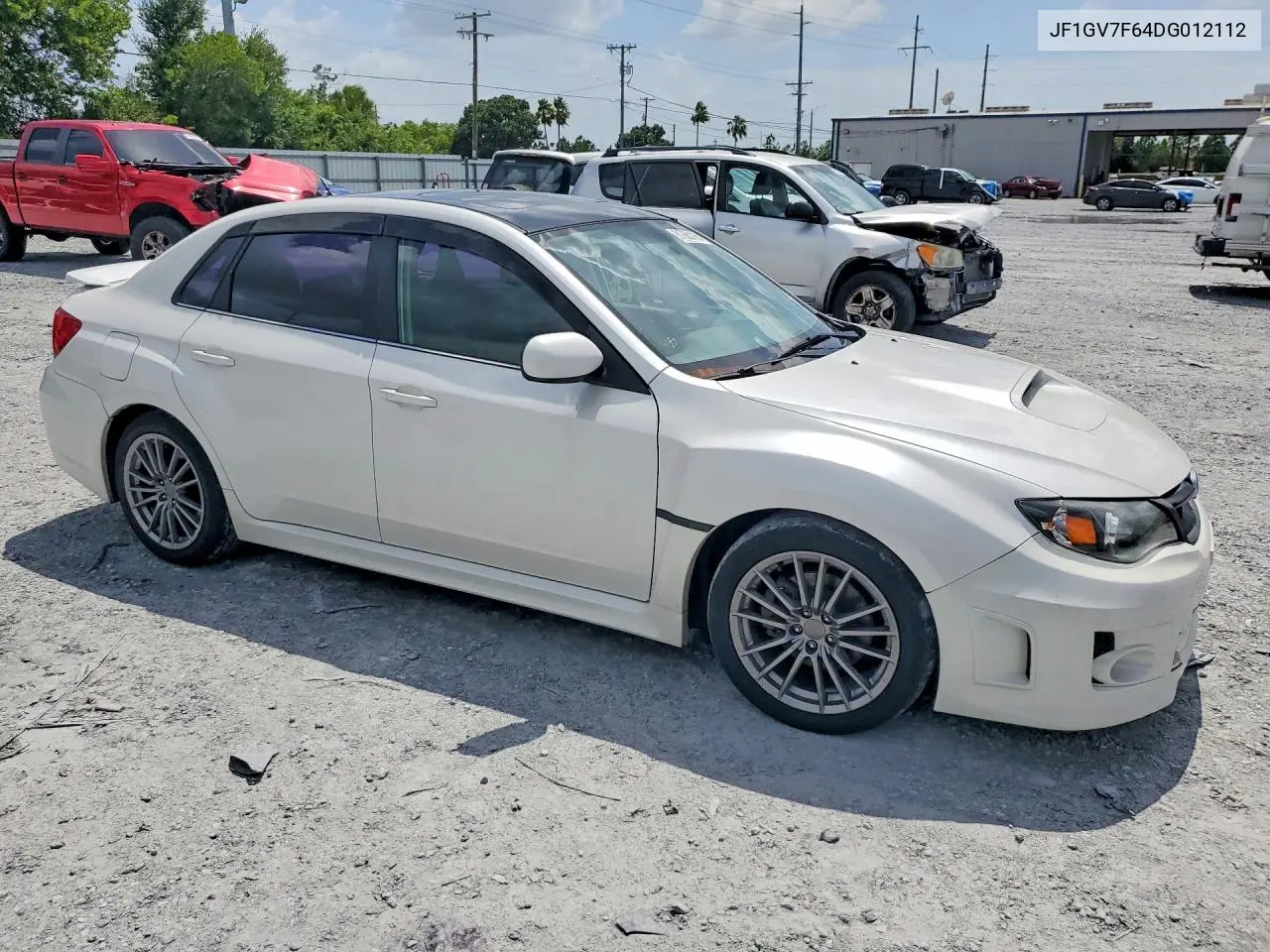 2013 Subaru Impreza Wrx VIN: JF1GV7F64DG012112 Lot: 61935116