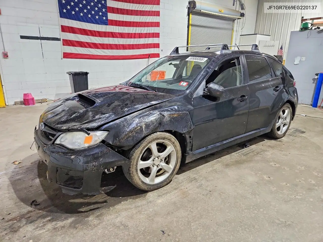 2014 Subaru Impreza Wrx VIN: JF1GR7E69EG220137 Lot: 59986866