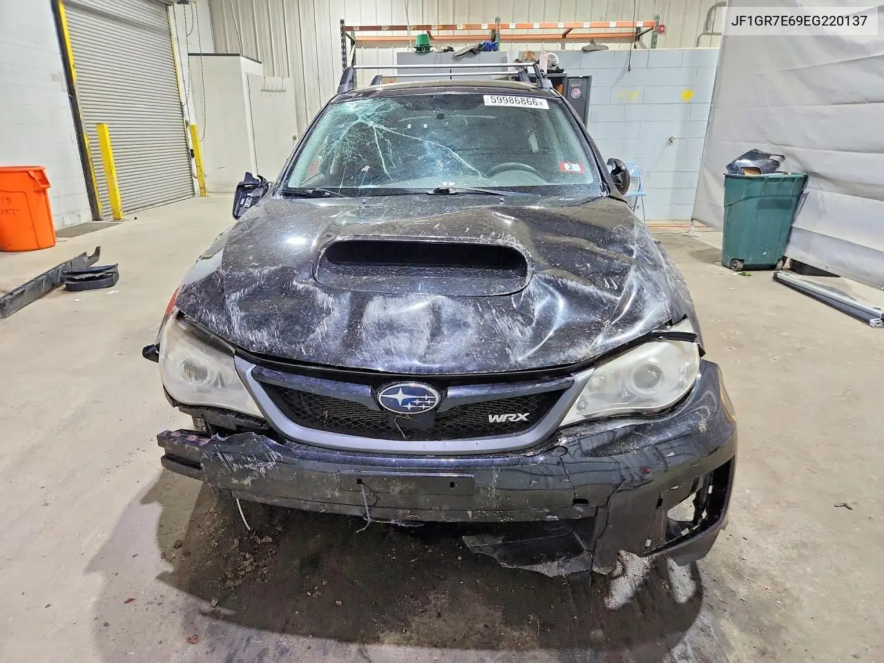 2014 Subaru Impreza Wrx VIN: JF1GR7E69EG220137 Lot: 59986866