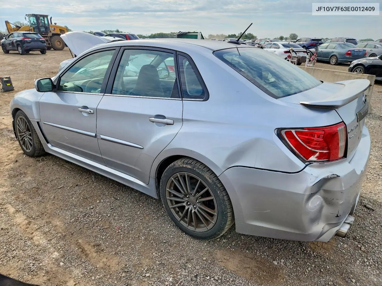 2014 Subaru Impreza Wrx VIN: JF1GV7F63EG012409 Lot: 60170836
