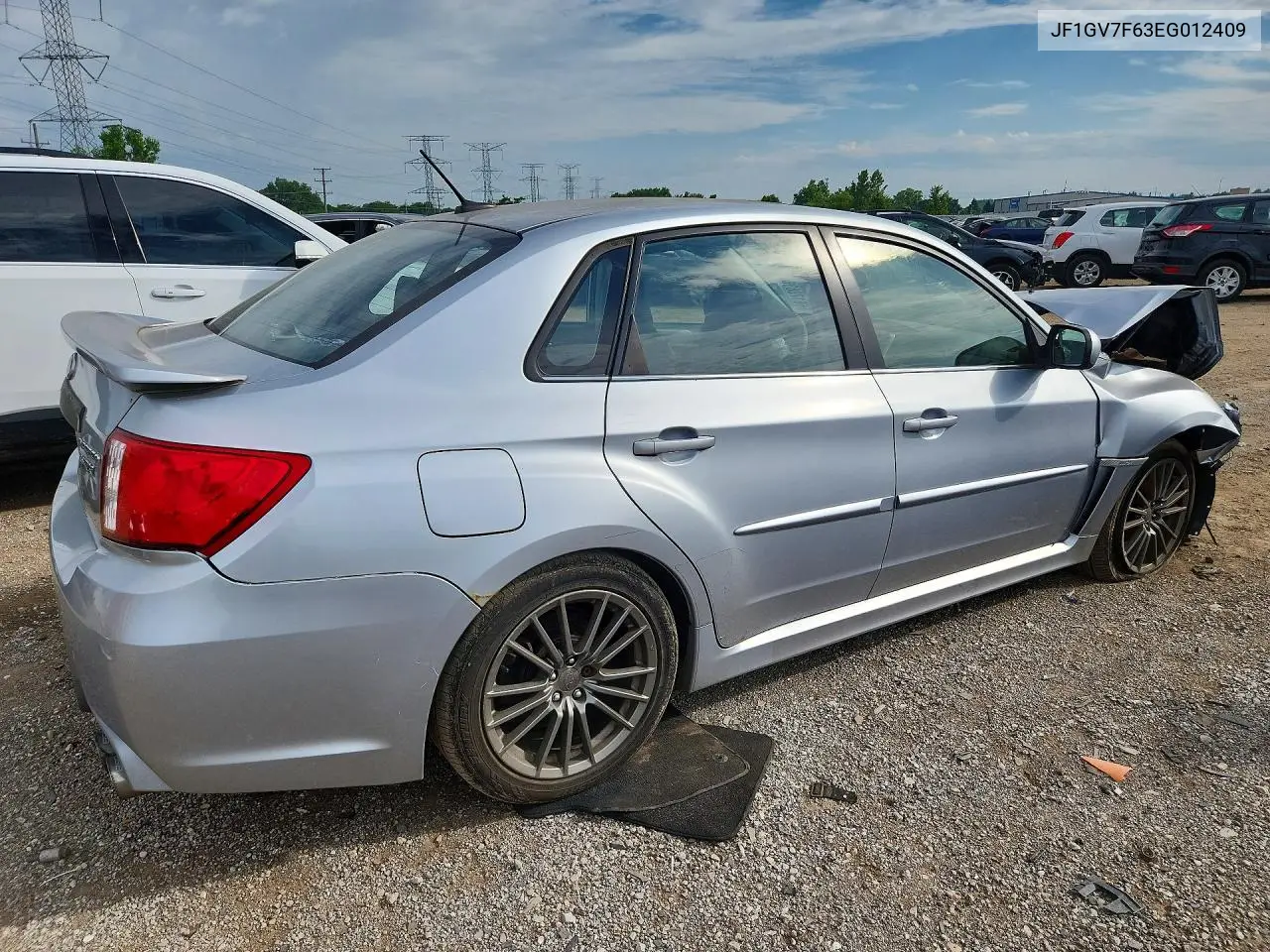 2014 Subaru Impreza Wrx VIN: JF1GV7F63EG012409 Lot: 60170836