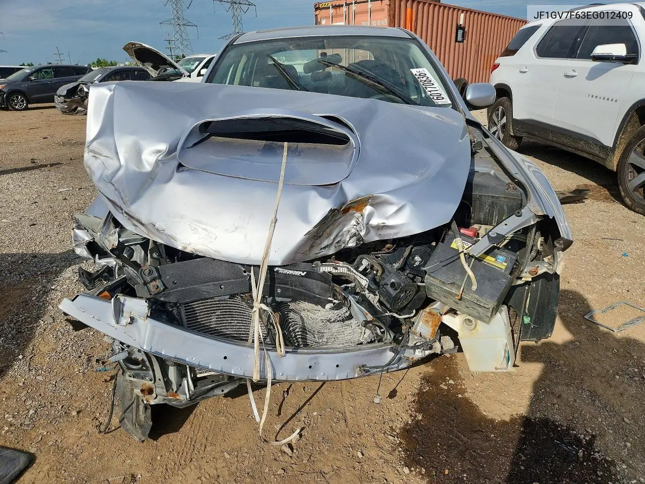 2014 Subaru Impreza Wrx VIN: JF1GV7F63EG012409 Lot: 60170836