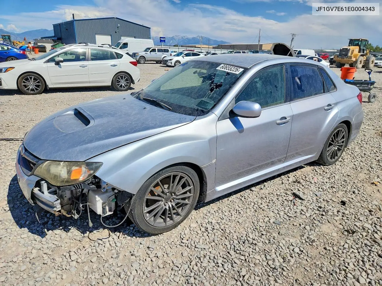 2014 Subaru Impreza Wrx VIN: JF1GV7E61EG004343 Lot: 60655226