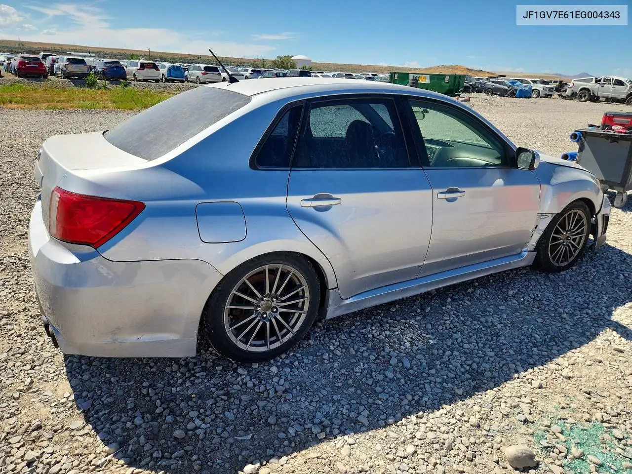 2014 Subaru Impreza Wrx VIN: JF1GV7E61EG004343 Lot: 60655226