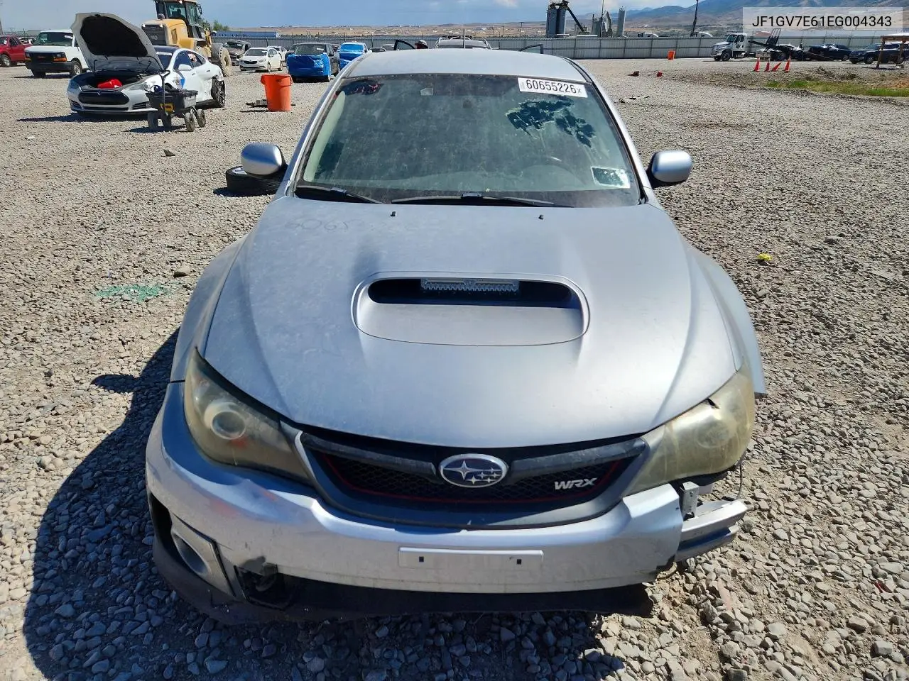 2014 Subaru Impreza Wrx VIN: JF1GV7E61EG004343 Lot: 60655226