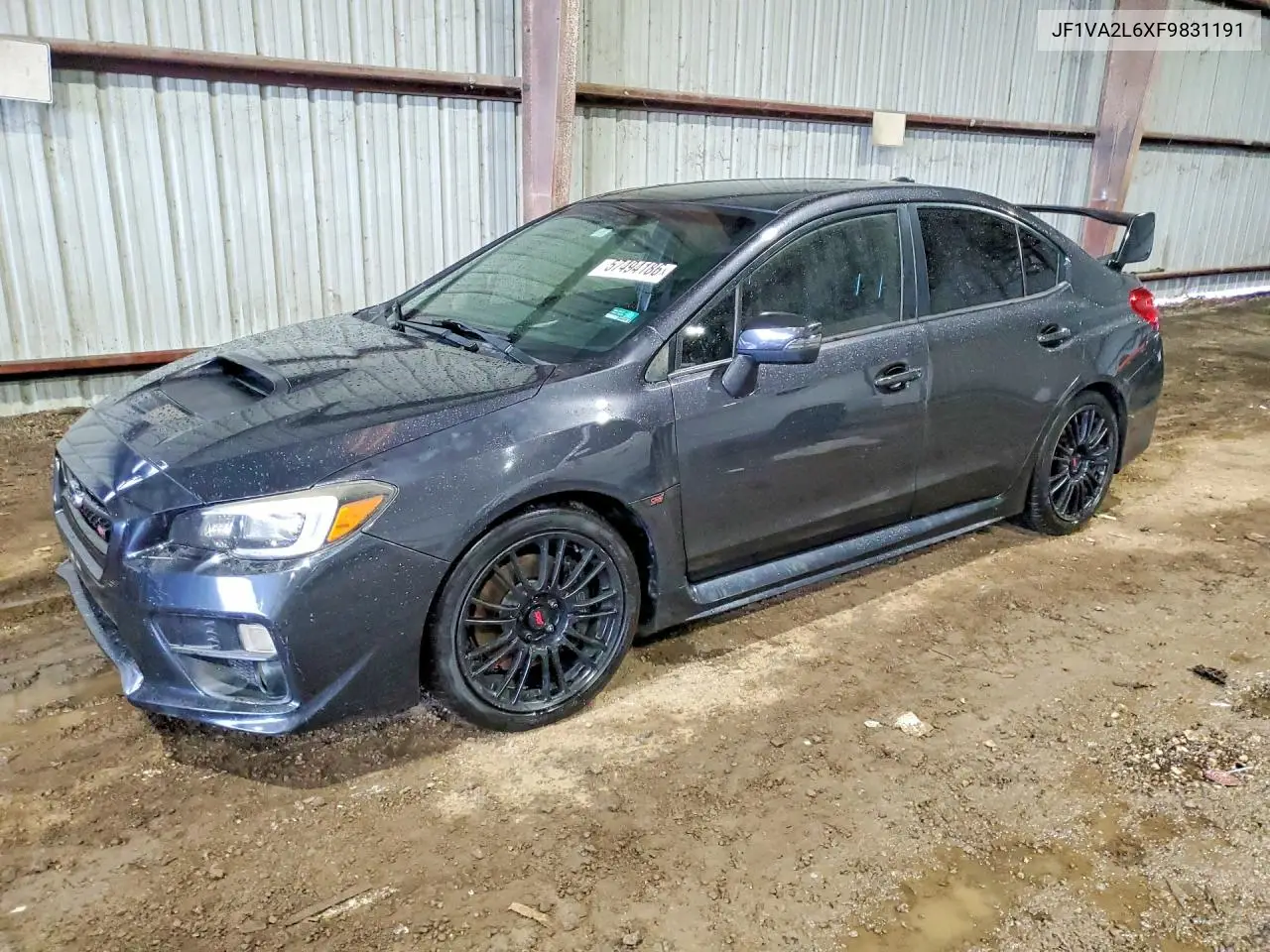 2015 Subaru Wrx Sti VIN: JF1VA2L6XF9831191 Lot: 57494186