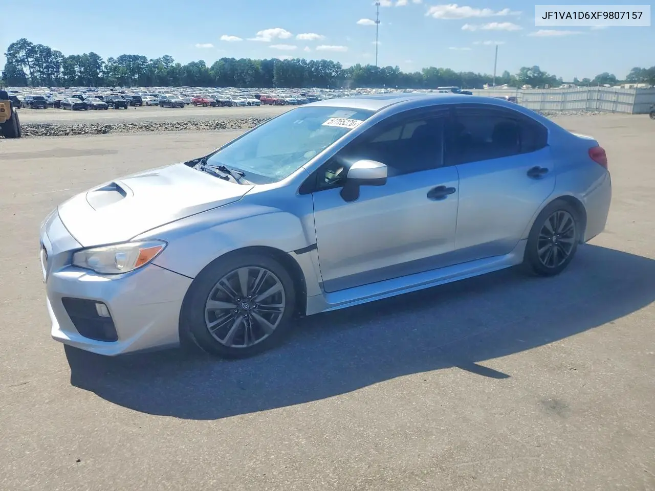 2015 Subaru Wrx Premium VIN: JF1VA1D6XF9807157 Lot: 57765226