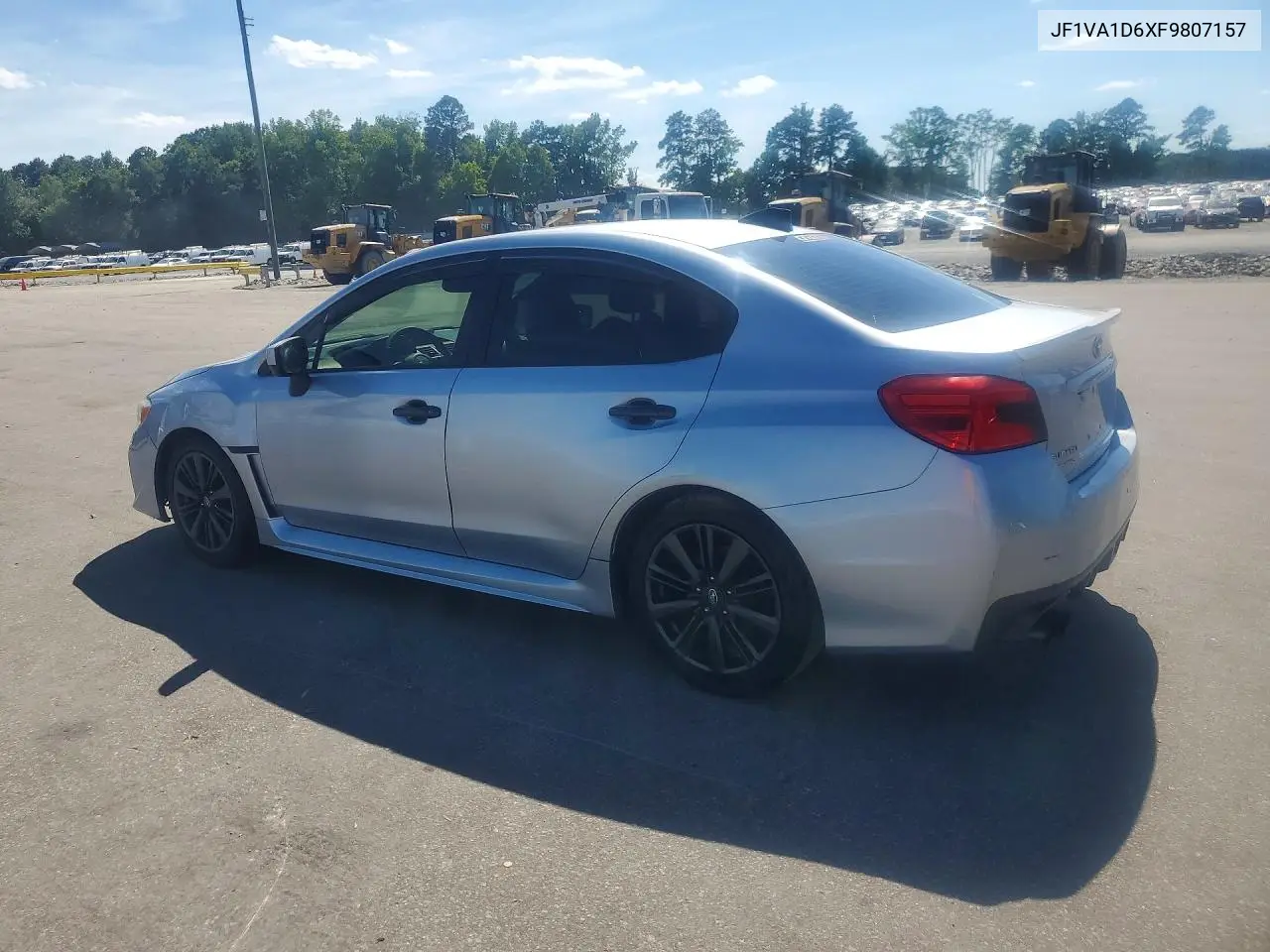 2015 Subaru Wrx Premium VIN: JF1VA1D6XF9807157 Lot: 57765226