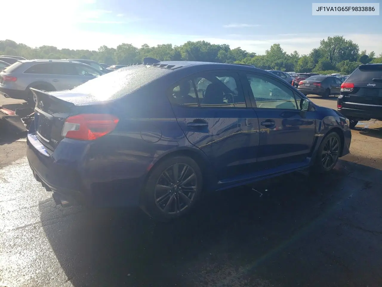 2015 Subaru Wrx Limited VIN: JF1VA1G65F9833886 Lot: 58054426