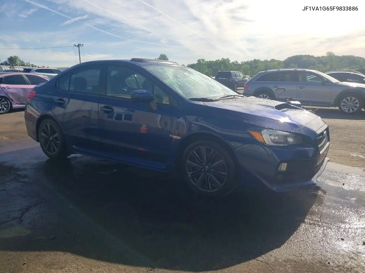 2015 Subaru Wrx Limited VIN: JF1VA1G65F9833886 Lot: 58054426