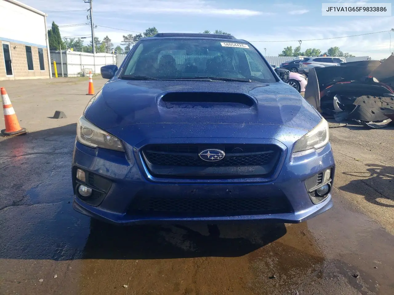 2015 Subaru Wrx Limited VIN: JF1VA1G65F9833886 Lot: 58054426