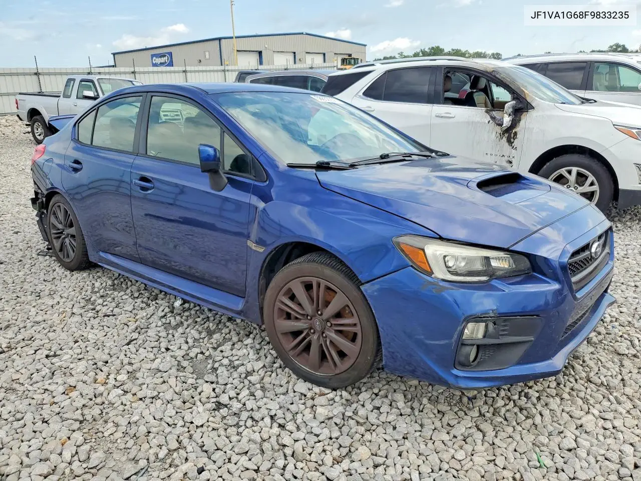 2015 Subaru Wrx Limited VIN: JF1VA1G68F9833235 Lot: 58652236