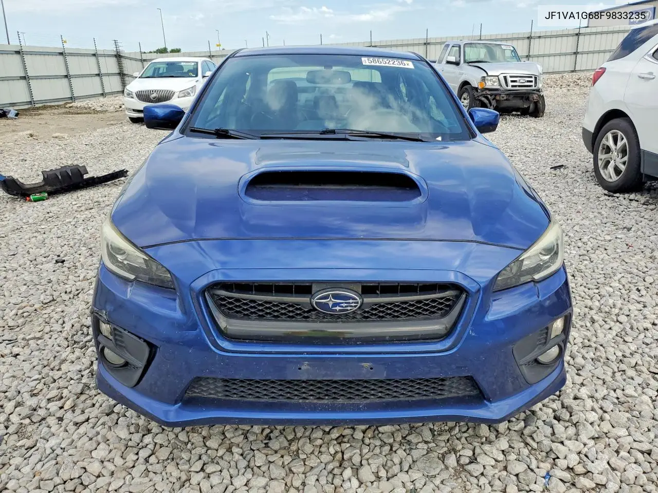 2015 Subaru Wrx Limited VIN: JF1VA1G68F9833235 Lot: 58652236