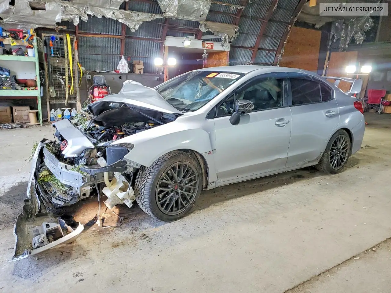 2015 Subaru Wrx Sti VIN: JF1VA2L61F9835002 Lot: 59530986