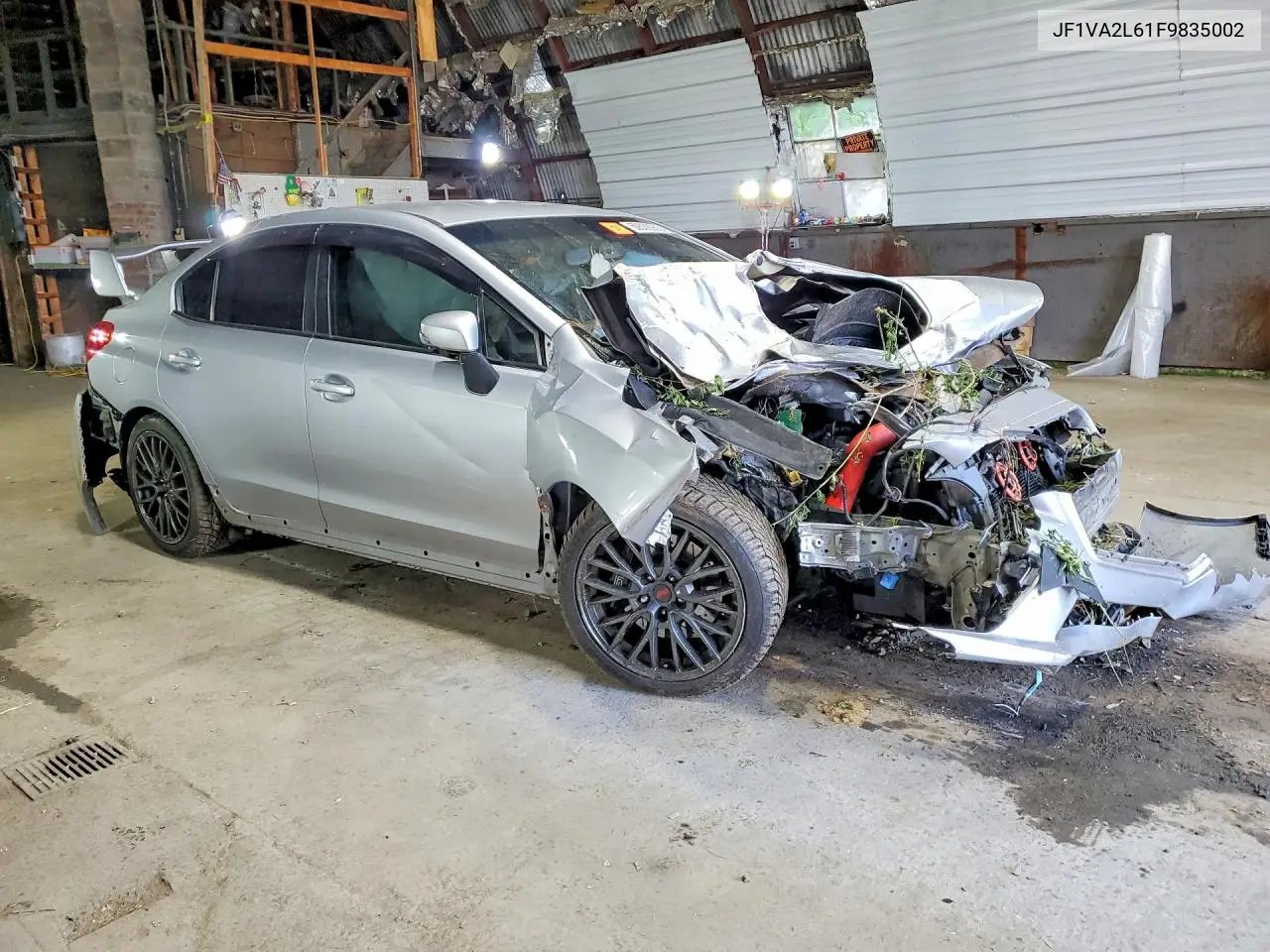 2015 Subaru Wrx Sti VIN: JF1VA2L61F9835002 Lot: 59530986