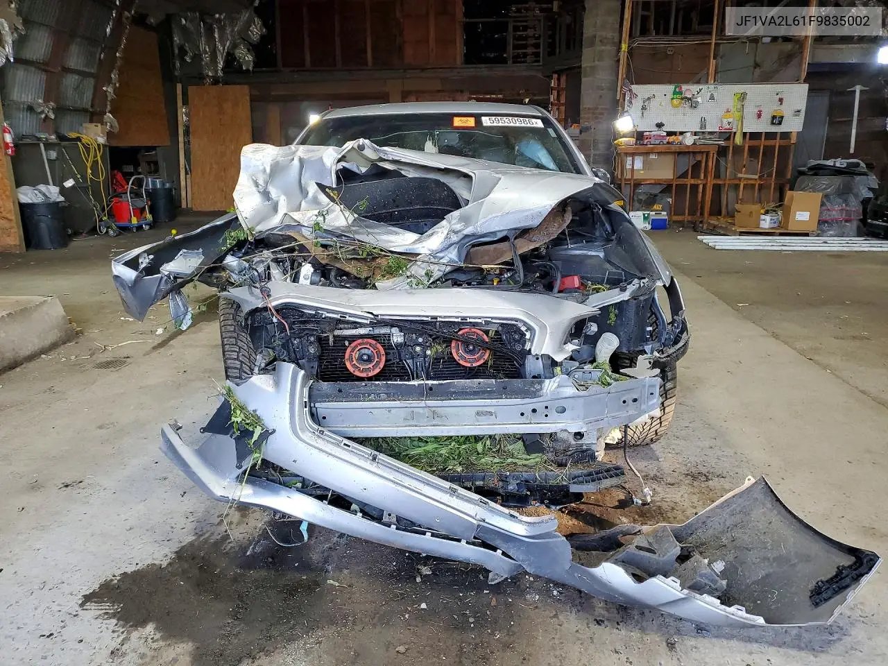 2015 Subaru Wrx Sti VIN: JF1VA2L61F9835002 Lot: 59530986