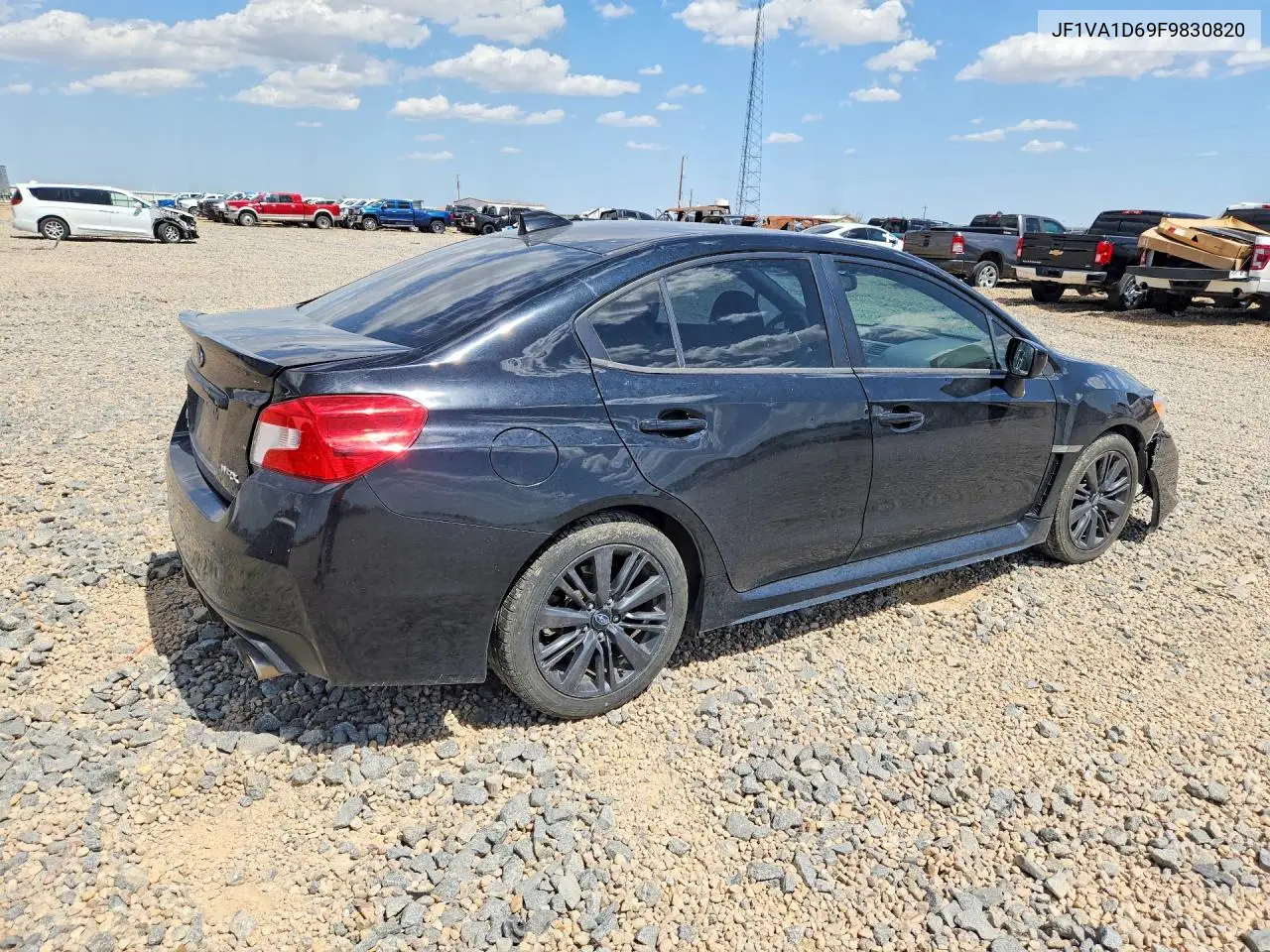 2015 Subaru Wrx Premium VIN: JF1VA1D69F9830820 Lot: 60380076