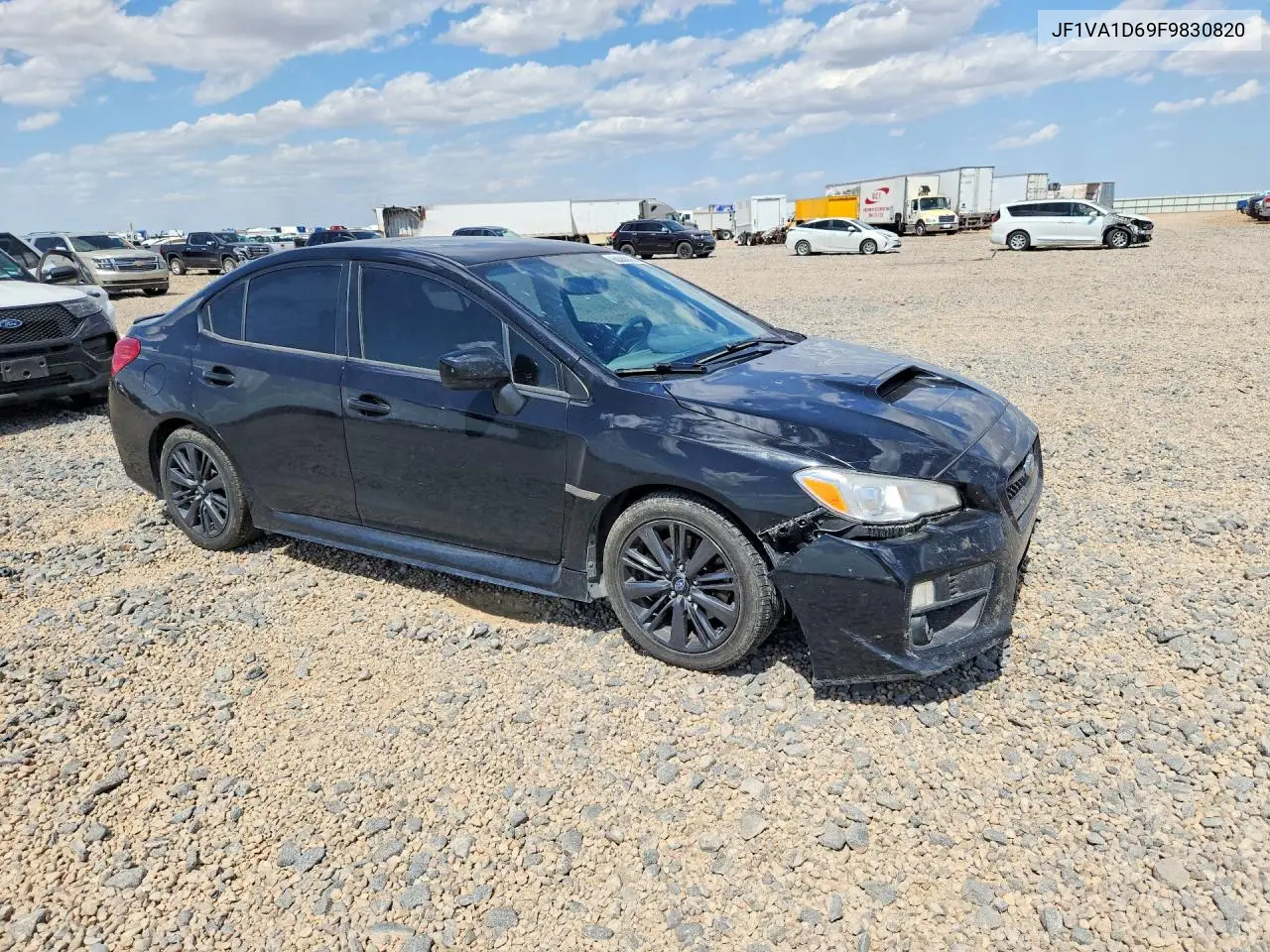 2015 Subaru Wrx Premium VIN: JF1VA1D69F9830820 Lot: 60380076