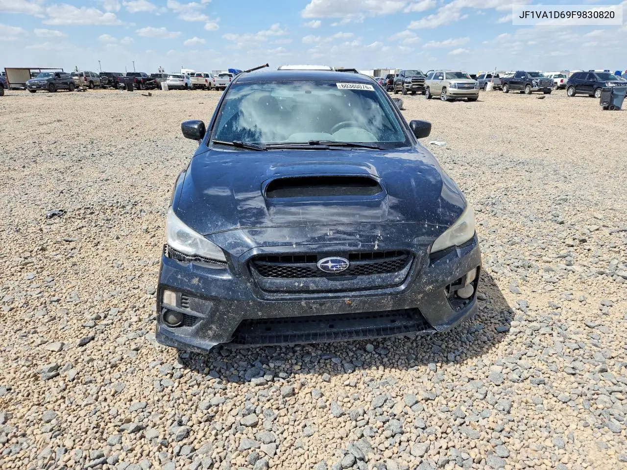 2015 Subaru Wrx Premium VIN: JF1VA1D69F9830820 Lot: 60380076