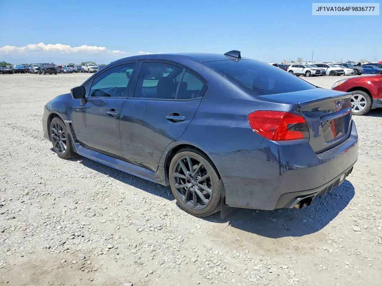 2015 Subaru Wrx Limited VIN: JF1VA1G64F9836777 Lot: 60613556