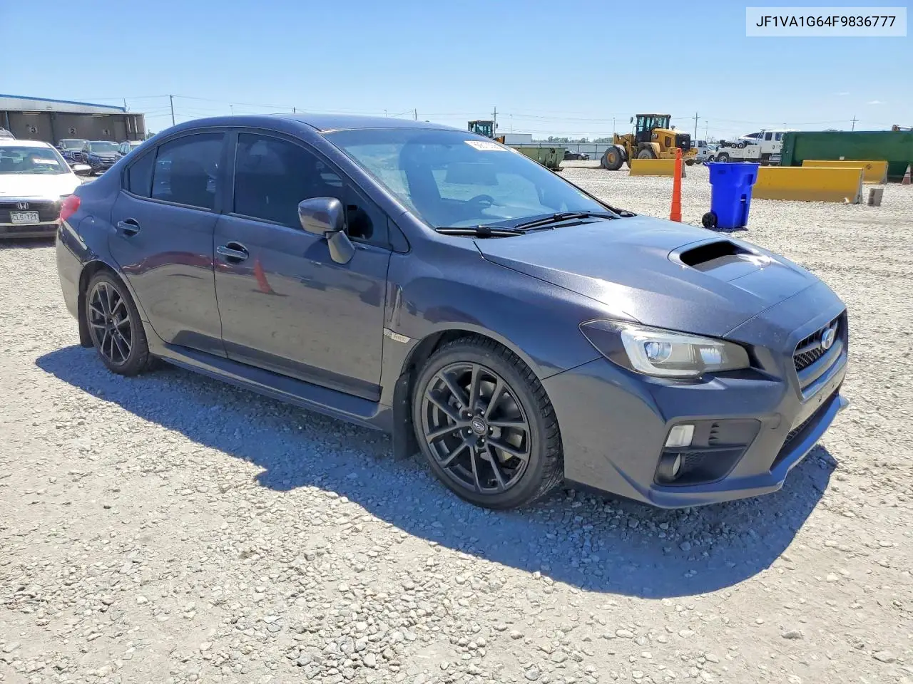 2015 Subaru Wrx Limited VIN: JF1VA1G64F9836777 Lot: 60613556