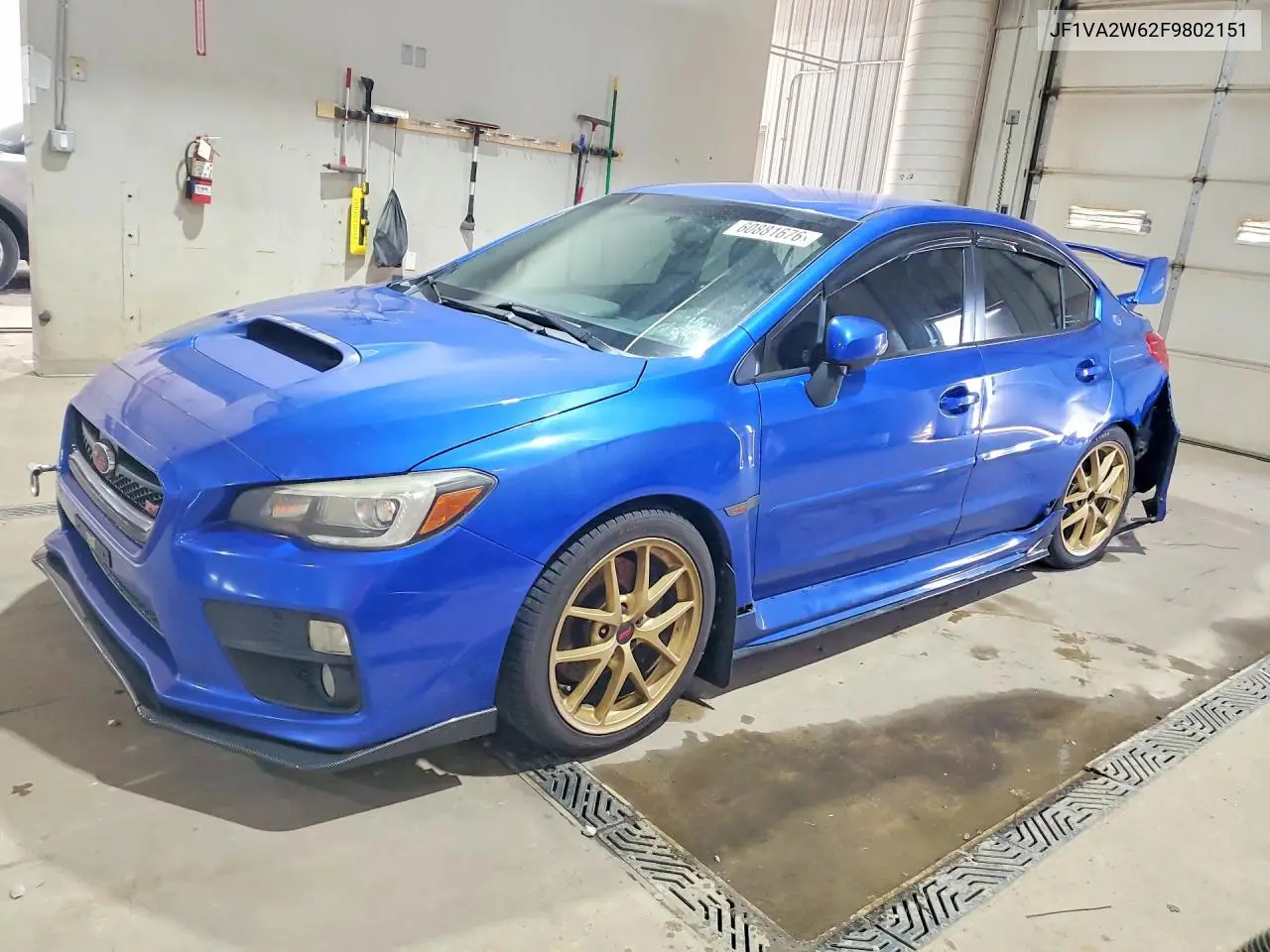 2015 Subaru Wrx Sti Launch Edition VIN: JF1VA2W62F9802151 Lot: 60881676