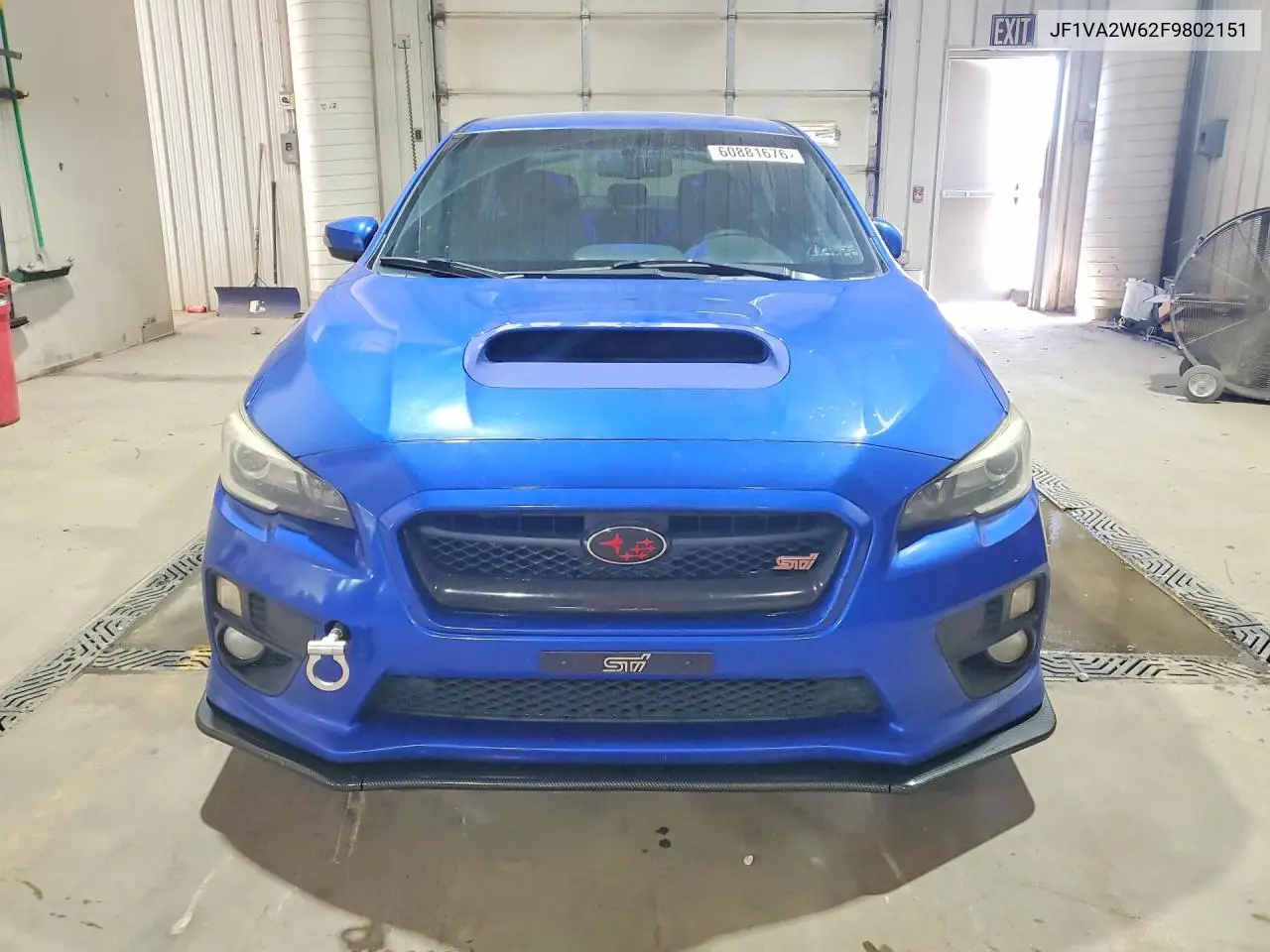 2015 Subaru Wrx Sti Launch Edition VIN: JF1VA2W62F9802151 Lot: 60881676