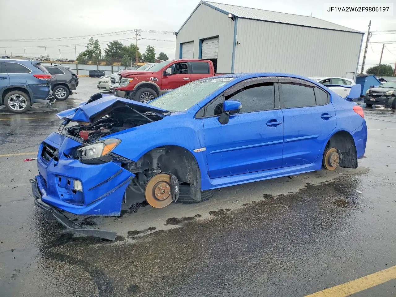 2015 Subaru Wrx Sti Launch Edition VIN: JF1VA2W62F9806197 Lot: 60886246