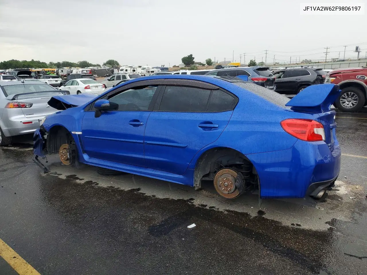2015 Subaru Wrx Sti Launch Edition VIN: JF1VA2W62F9806197 Lot: 60886246