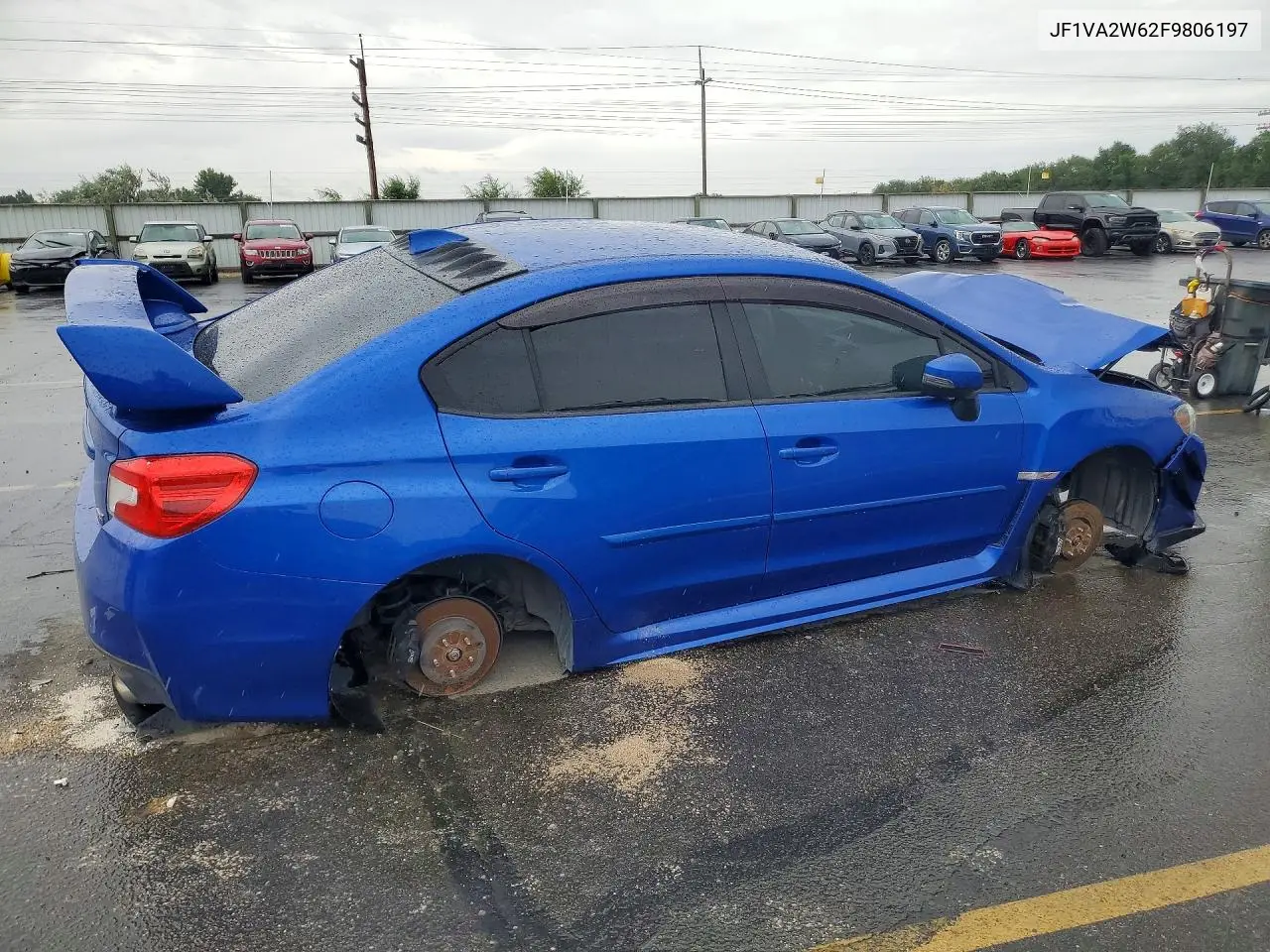 2015 Subaru Wrx Sti Launch Edition VIN: JF1VA2W62F9806197 Lot: 60886246