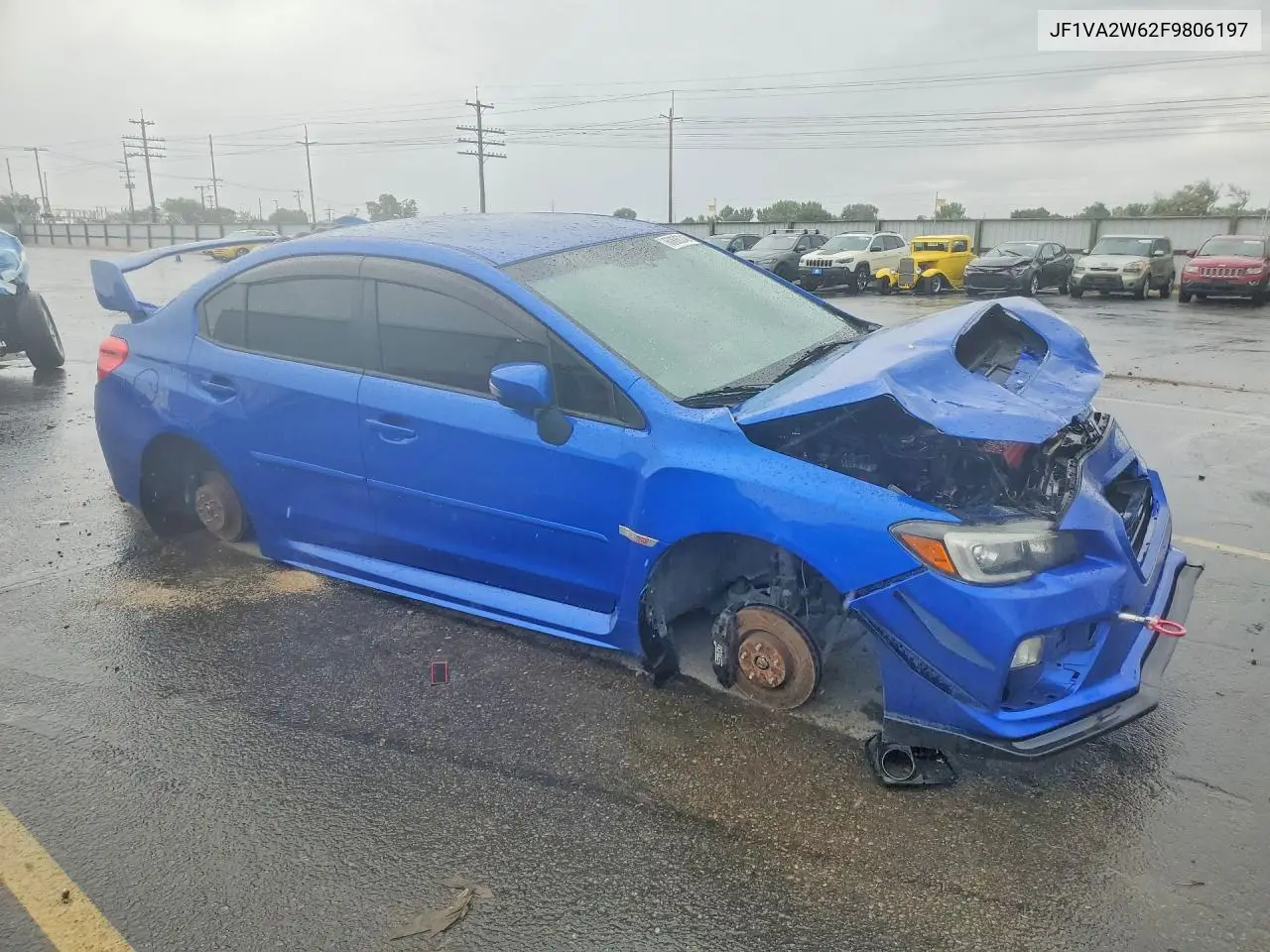 2015 Subaru Wrx Sti Launch Edition VIN: JF1VA2W62F9806197 Lot: 60886246