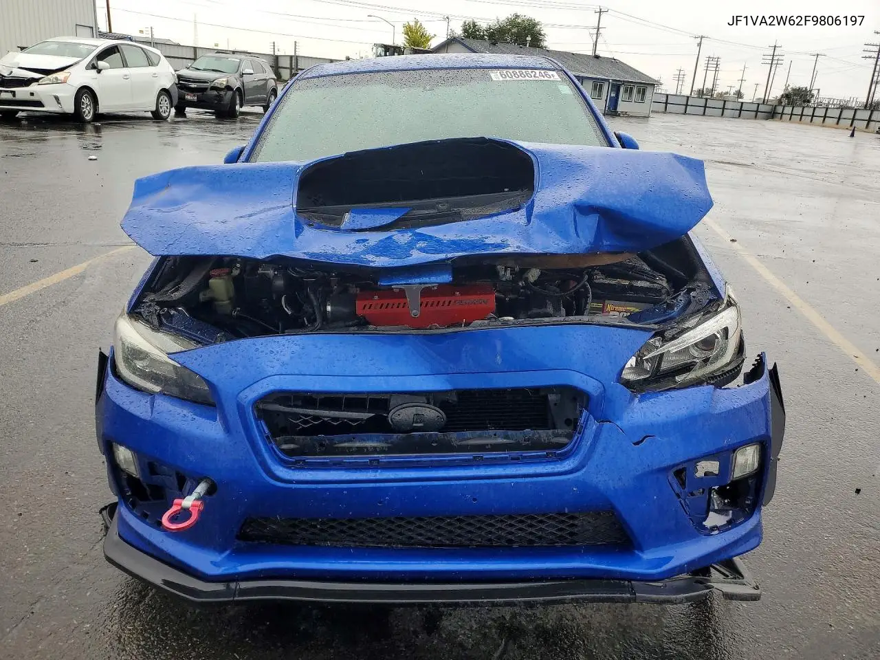 2015 Subaru Wrx Sti Launch Edition VIN: JF1VA2W62F9806197 Lot: 60886246